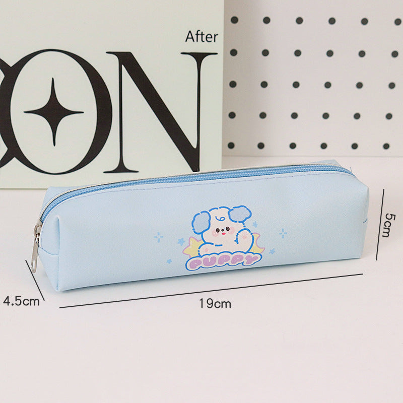 Cartoon panda pencil case cute student stationery bag children stationery box pencil bag simple stationery storage bag wholesale