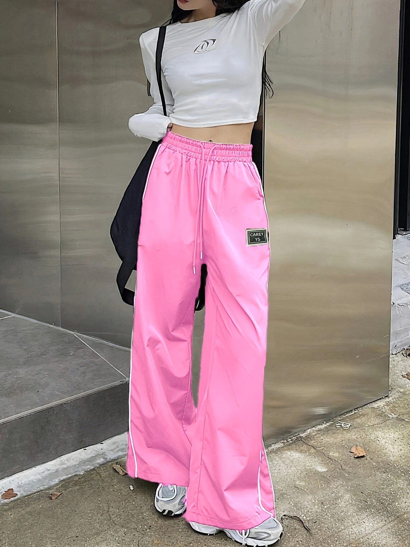 2025 New Summer Casual Pants Fashion Artistic Popular Lazy Simple New Ins Japanese Trousers All-match Trend