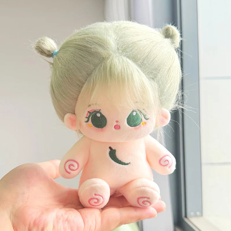 1PC 20cm Idol Doll Plush Sakura Monster Cotton Star Dolls Kawaii Stuffed Baby Plushies Dolls Toys Fans Collection Kids Girl Gift