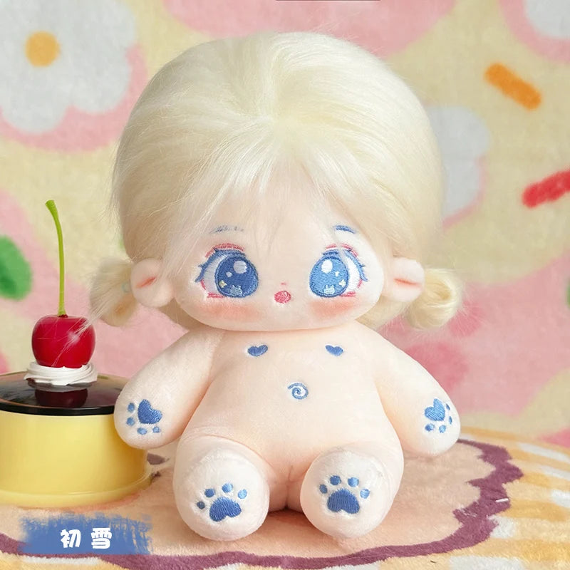 1PC 20cm Idol Doll Plush Sakura Monster Cotton Star Dolls Kawaii Stuffed Baby Plushies Dolls Toys Fans Collection Kids Girl Gift