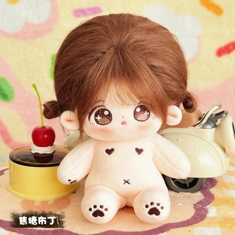 1PC 20cm Idol Doll Plush Sakura Monster Cotton Star Dolls Kawaii Stuffed Baby Plushies Dolls Toys Fans Collection Kids Girl Gift