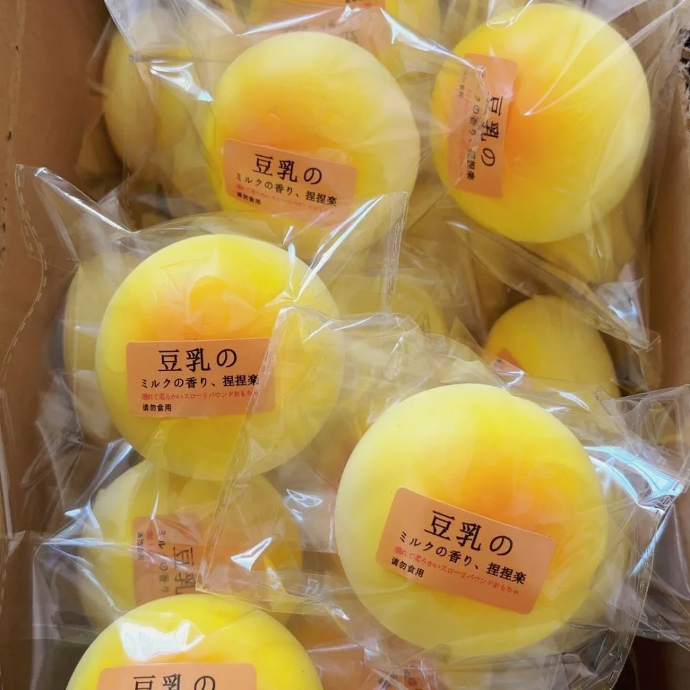 Kawaii Bean Bread Slow Rise Squishy Toy