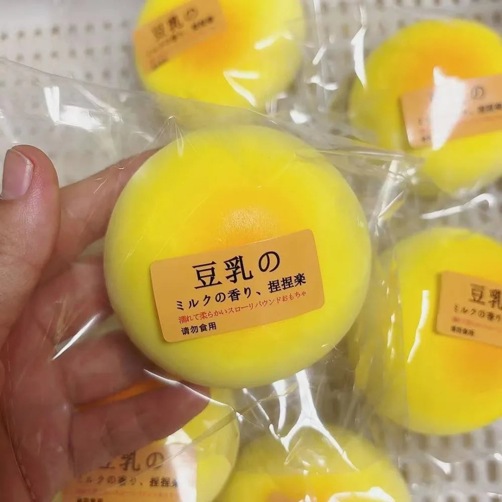 Kawaii Bean Bread Slow Rise Squishy Toy