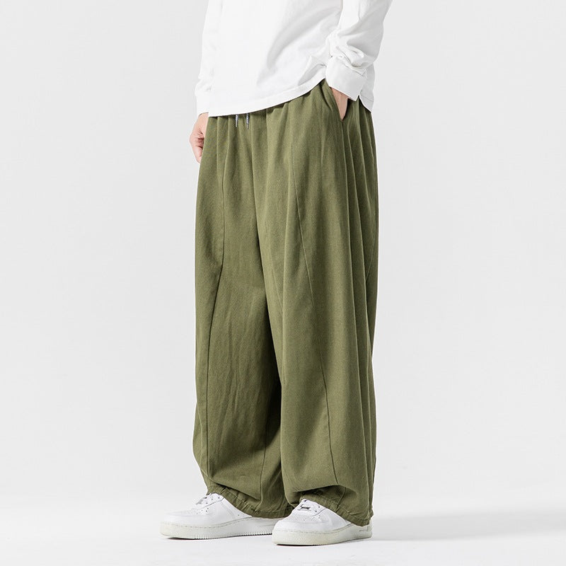 Japanese Relaxed Fit Casual Pants