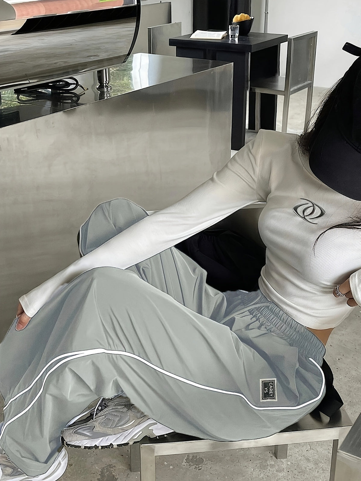 Relaxed Fit Streetwear Track Pants