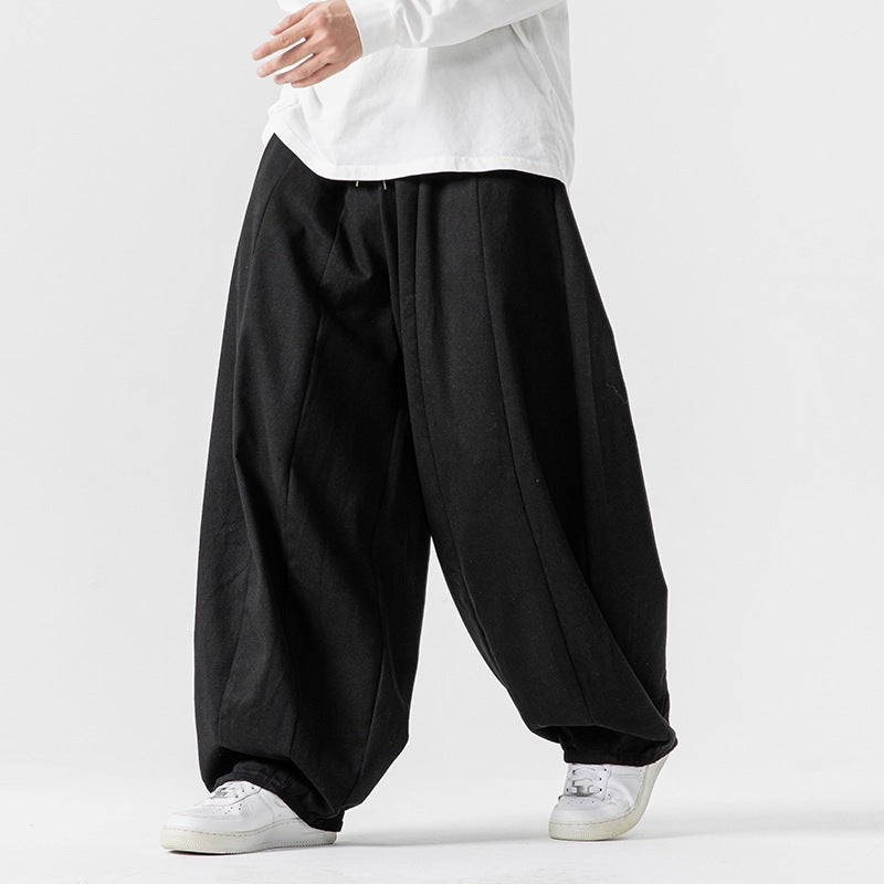 Japanese Relaxed Fit Casual Pants