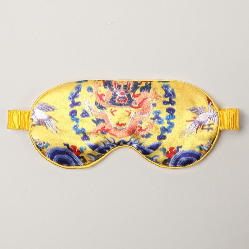 Sakura Satin Sleep Eye Mask – Floral Light-Blocking Sleep Mask