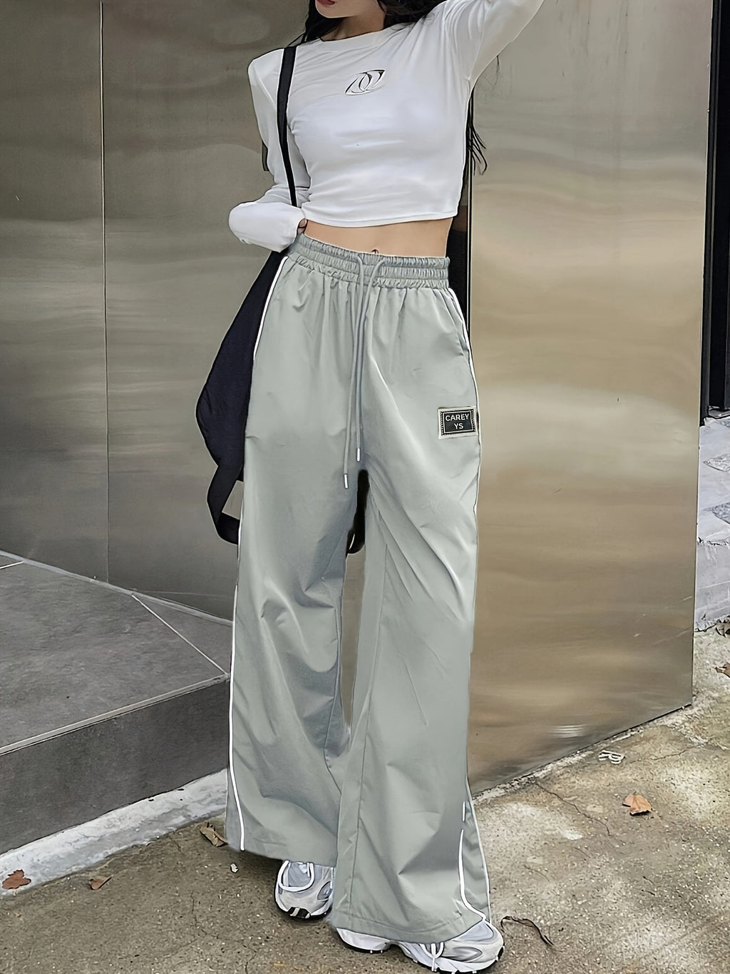 Relaxed Fit Streetwear Track Pants