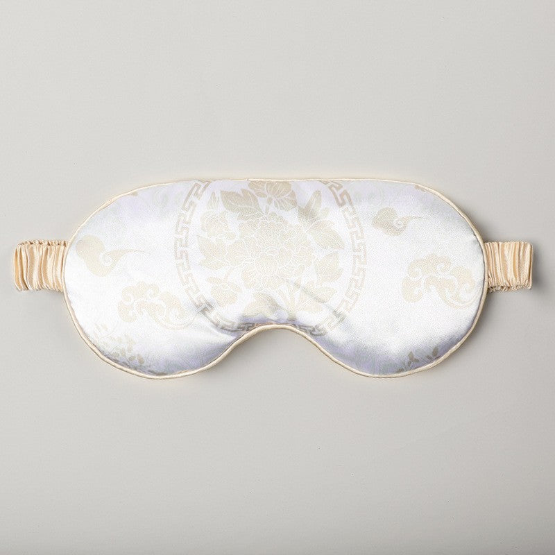 Sakura Satin Sleep Eye Mask – Floral Light-Blocking Sleep Mask