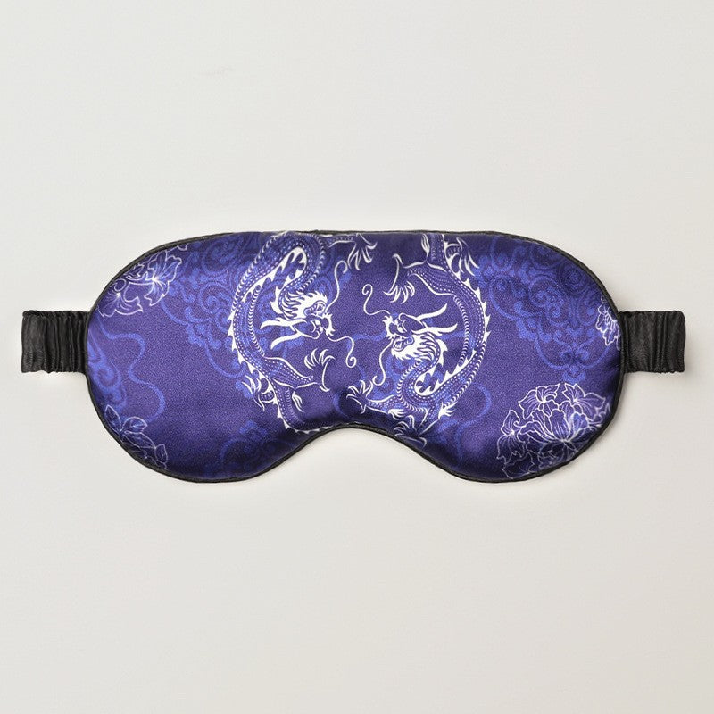 Sakura Satin Sleep Eye Mask – Floral Light-Blocking Sleep Mask