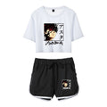 Black Clover Anime Crop Top & Shorts Set