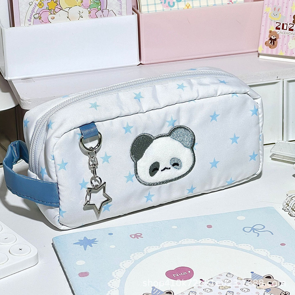 Kawaii Panda Star Large Capacity Pencil Case