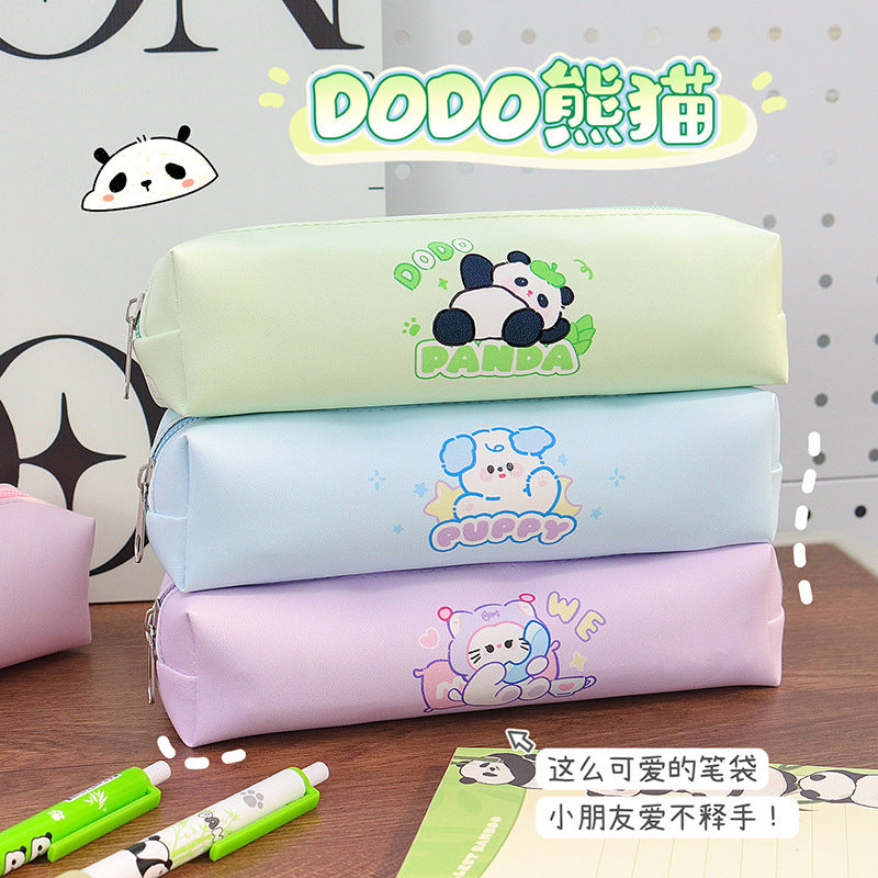 Kawaii Cartoon Animal Pencil Case – Large Capacity Stationery Pouch