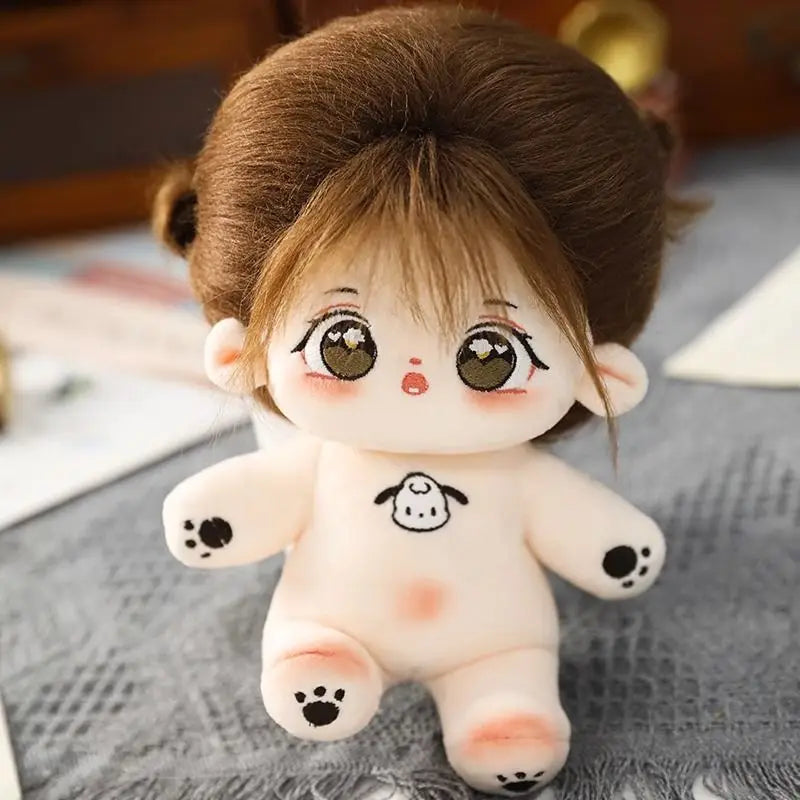 1PC 20cm Idol Doll Plush Sakura Monster Cotton Star Dolls Kawaii Stuffed Baby Plushies Dolls Toys Fans Collection Kids Girl Gift