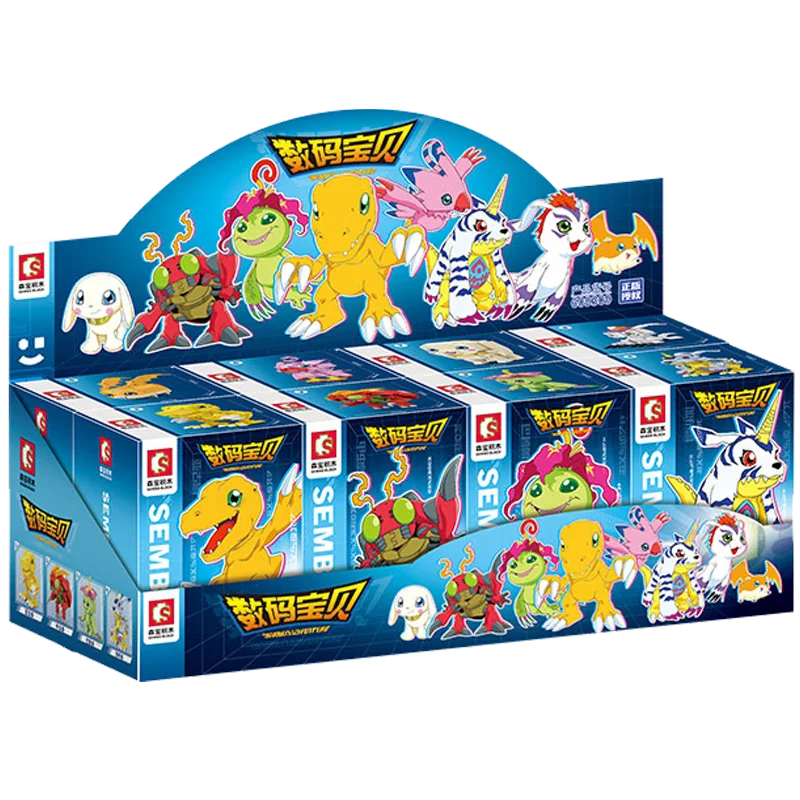 SEMBO Digimon Mini Building Block Figures