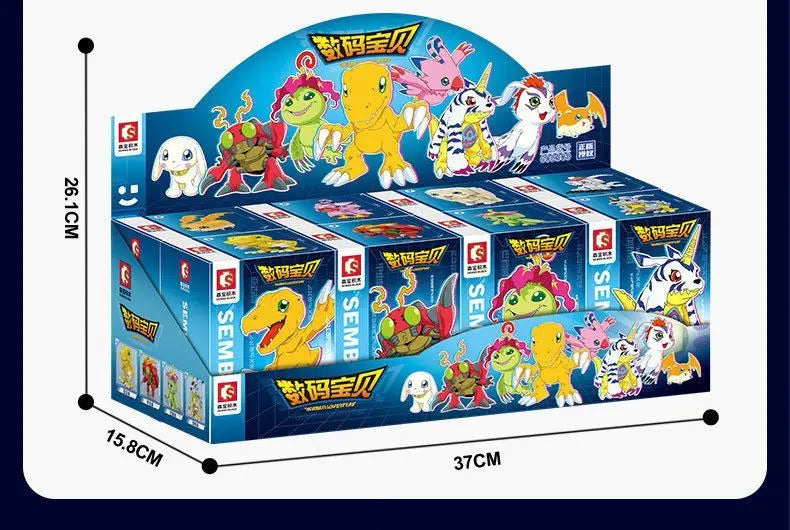 SEMBO Digimon Mini Building Block Figures