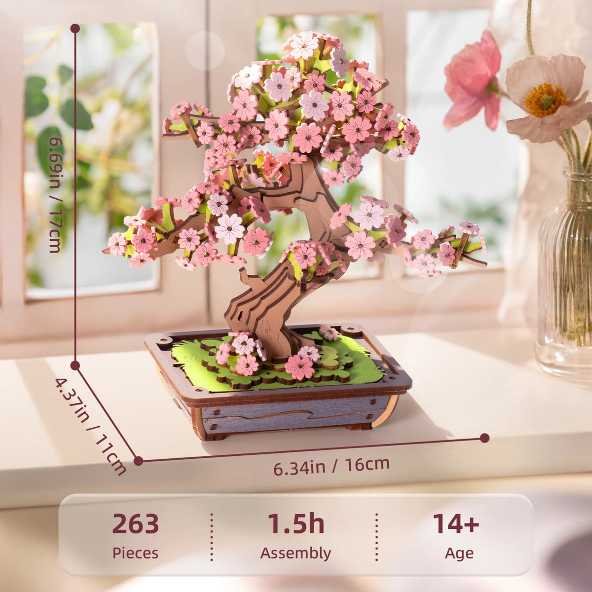 Sakura Bonsai Puzzle Kit
