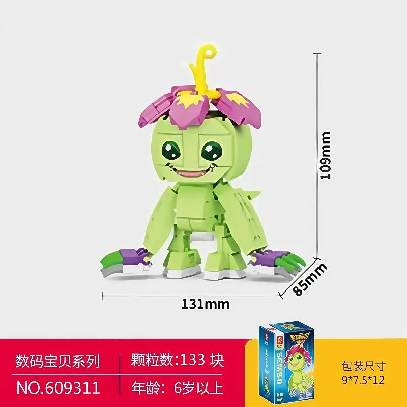 SEMBO Digimon Mini Building Block Figures