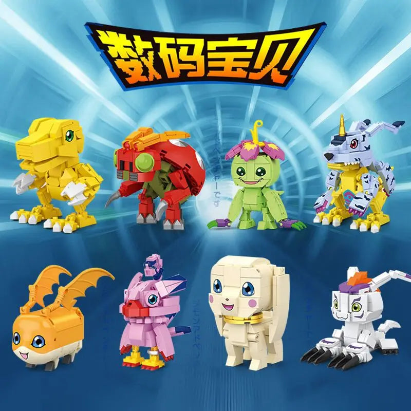 SEMBO Digimon Mini Building Block Figures