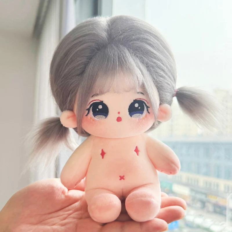 1PC 20cm Idol Doll Plush Sakura Monster Cotton Star Dolls Kawaii Stuffed Baby Plushies Dolls Toys Fans Collection Kids Girl Gift