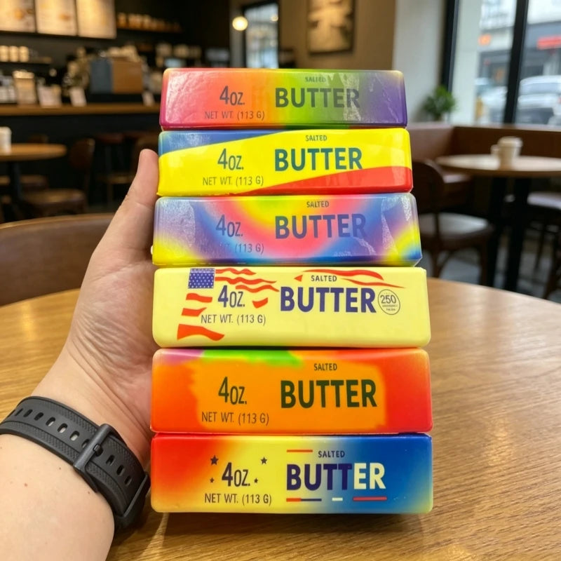 Butter Stick Slow Rise Squishy Stress Toy