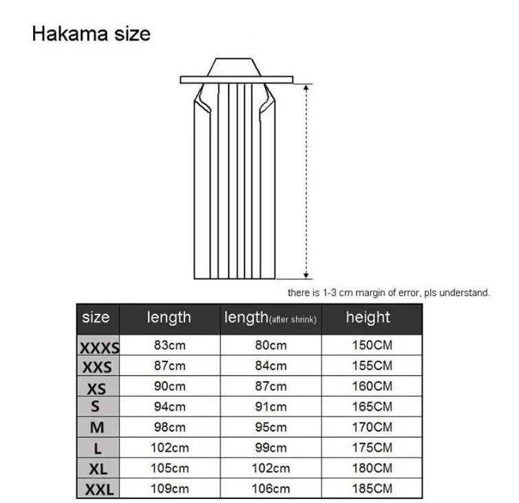 Japanese Hakama Uniform for Kendo & Aikido