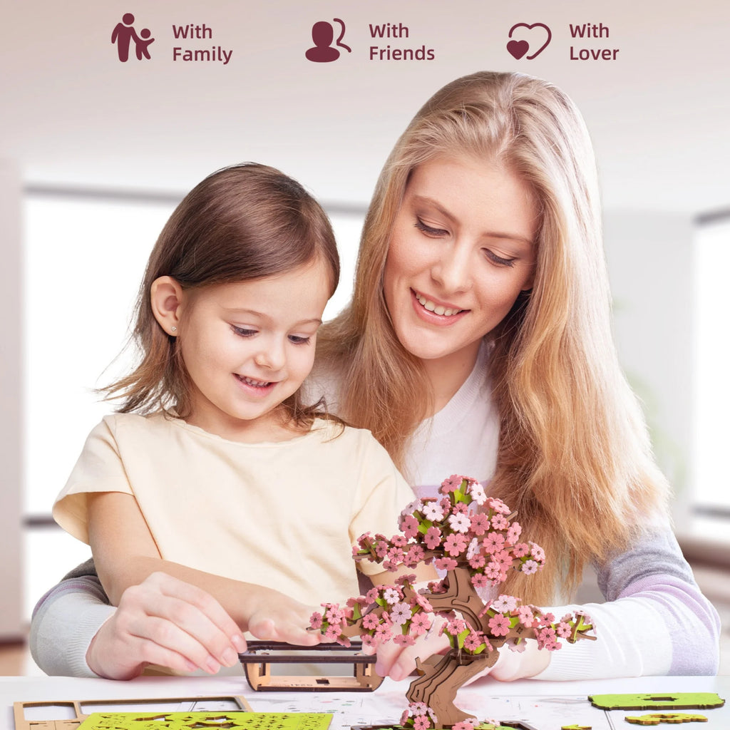 Sakura Bonsai Puzzle Kit