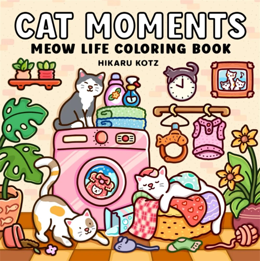 Cozy Japan Cute Coloring Book