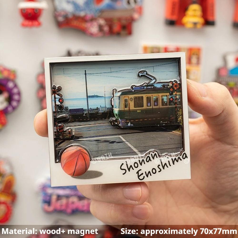 Japan Landmark Souvenir Refrigerator Magnets