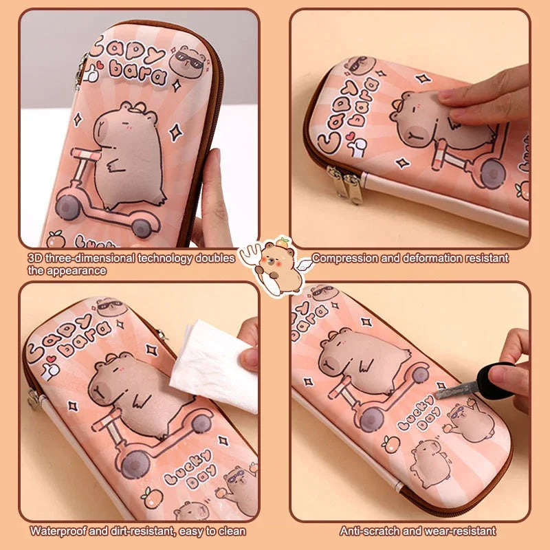 Capybara Study Pouch