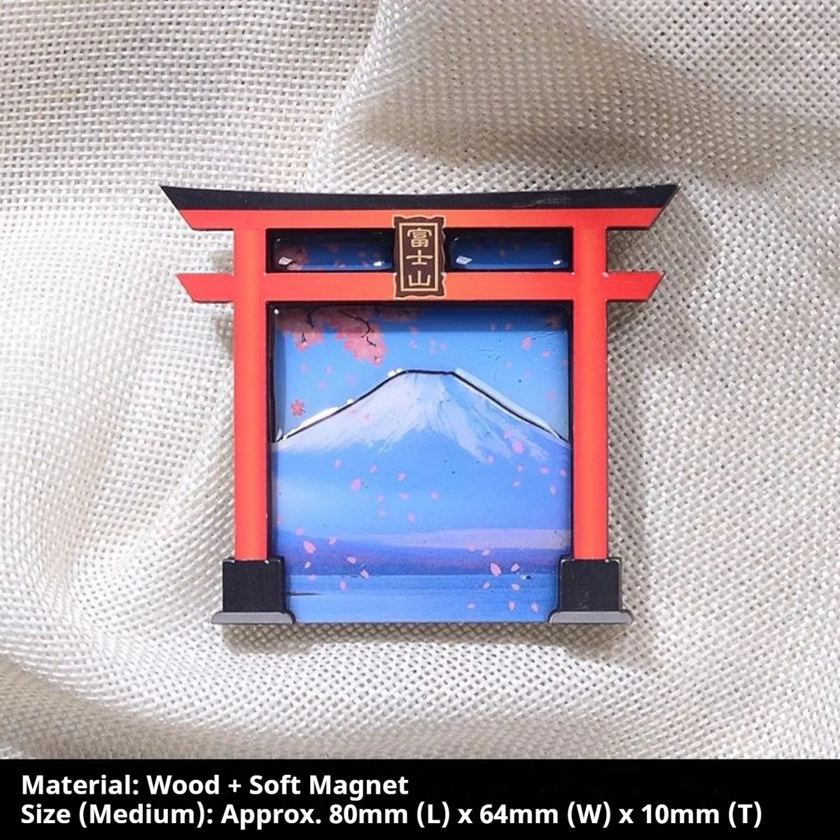 Japan Landmark Souvenir Refrigerator Magnets