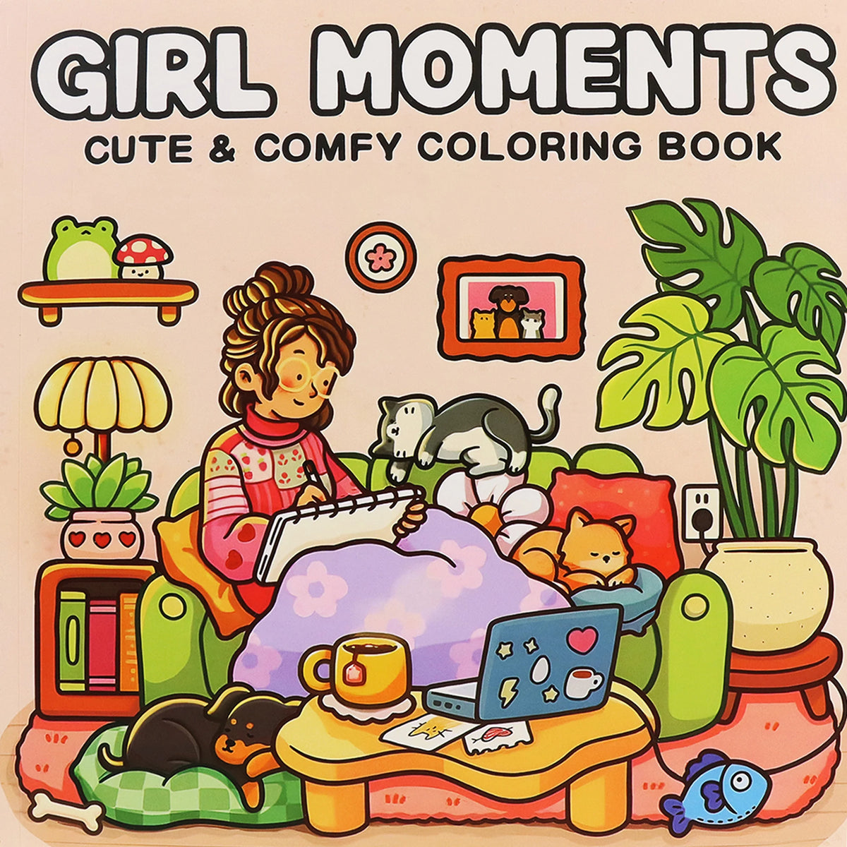 Cozy Japan Cute Coloring Book
