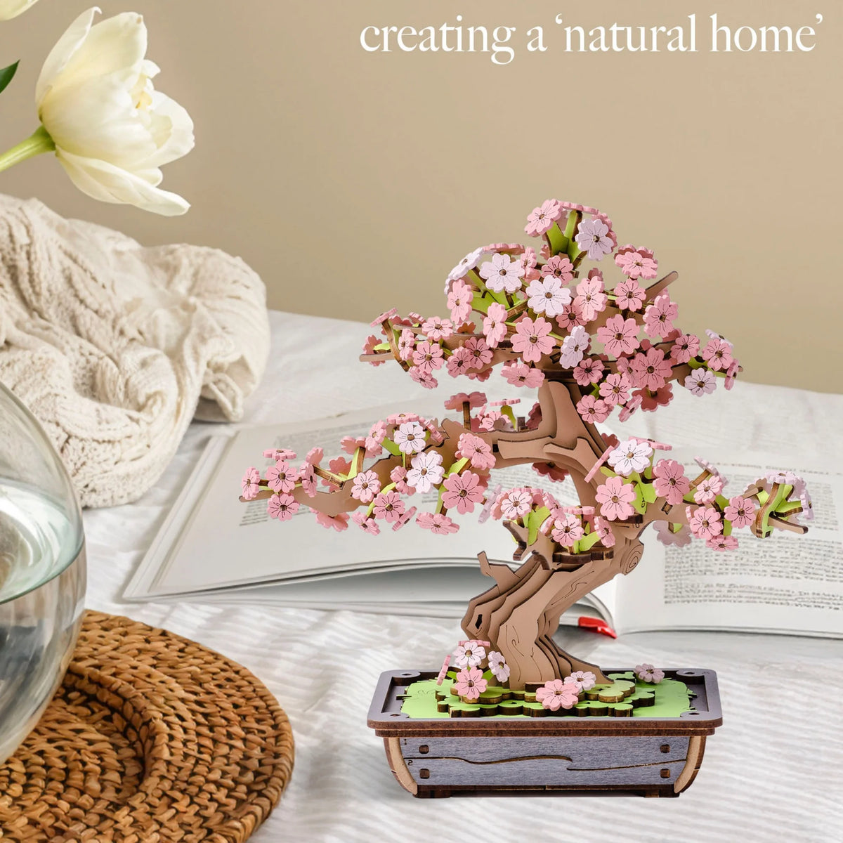Sakura Bonsai Puzzle Kit