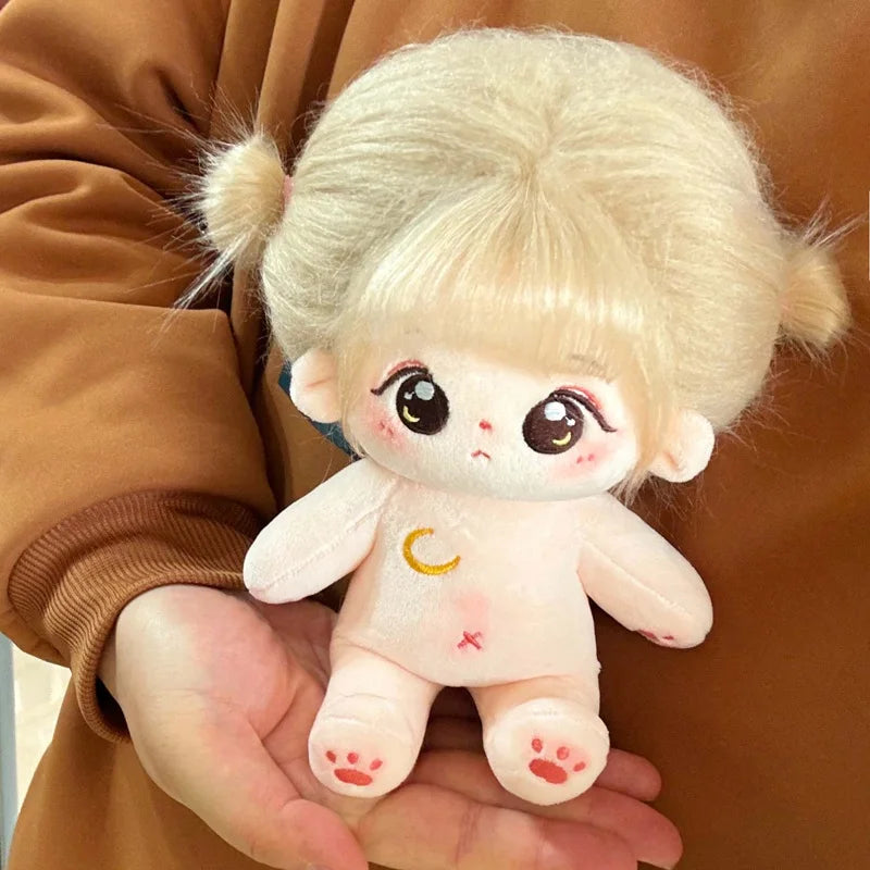 1PC 20cm Idol Doll Plush Sakura Monster Cotton Star Dolls Kawaii Stuffed Baby Plushies Dolls Toys Fans Collection Kids Girl Gift