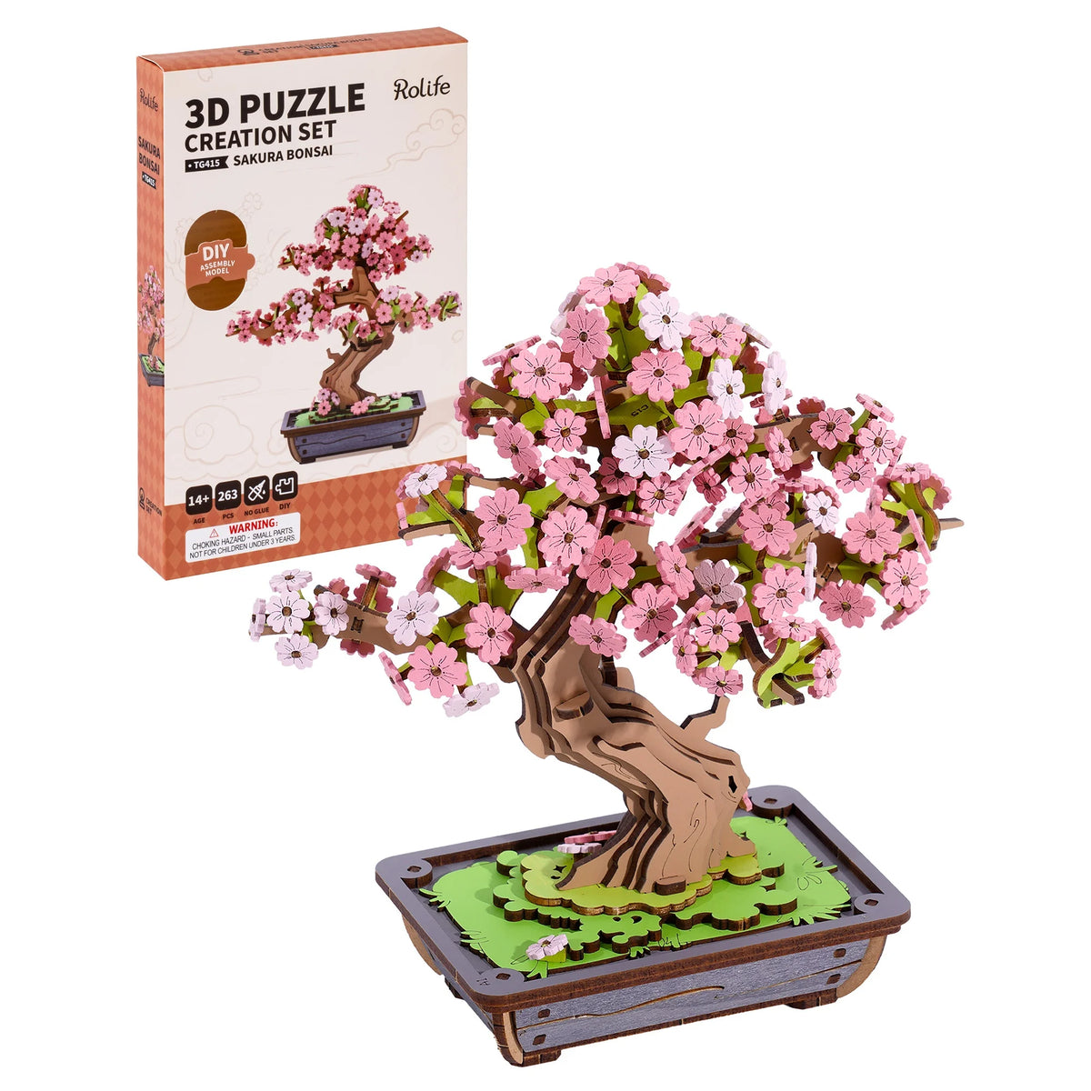 Sakura Bonsai Puzzle Kit