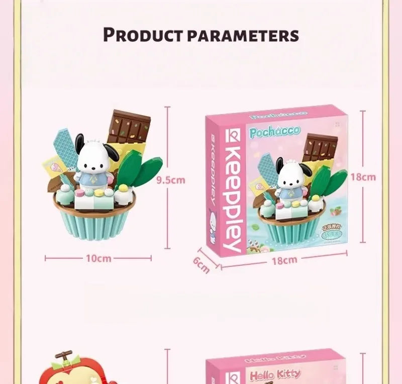 KEEPPLEY Sanrio Mini Building Block Collection