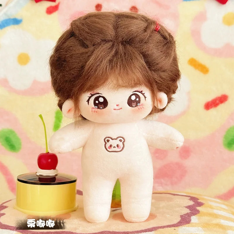 1PC 20cm Idol Doll Plush Sakura Monster Cotton Star Dolls Kawaii Stuffed Baby Plushies Dolls Toys Fans Collection Kids Girl Gift