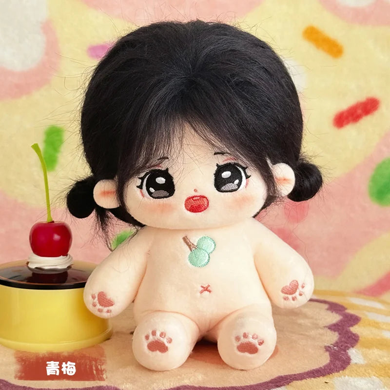 1PC 20cm Idol Doll Plush Sakura Monster Cotton Star Dolls Kawaii Stuffed Baby Plushies Dolls Toys Fans Collection Kids Girl Gift