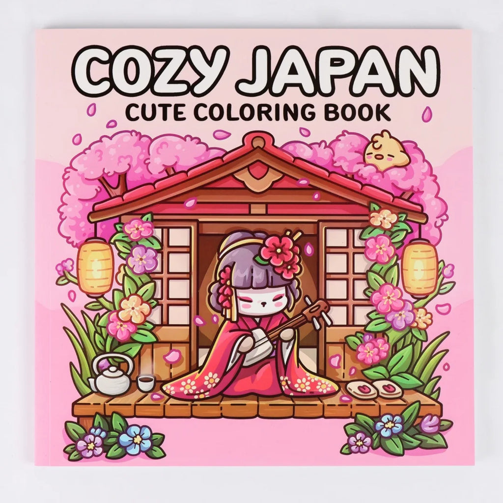 Cozy Japan Cute Coloring Book