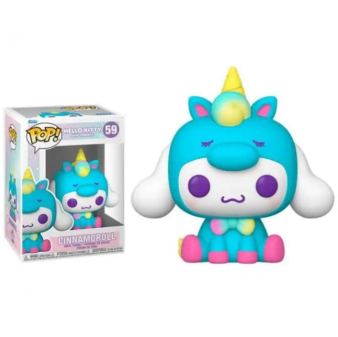 Funko POP Hello Kitty and Friends Cinnamoroll 59# Pochacco 60# Kuromi 62# My Melody 56# Kuromi 55# Hello Kitty 58#model Toy Gift