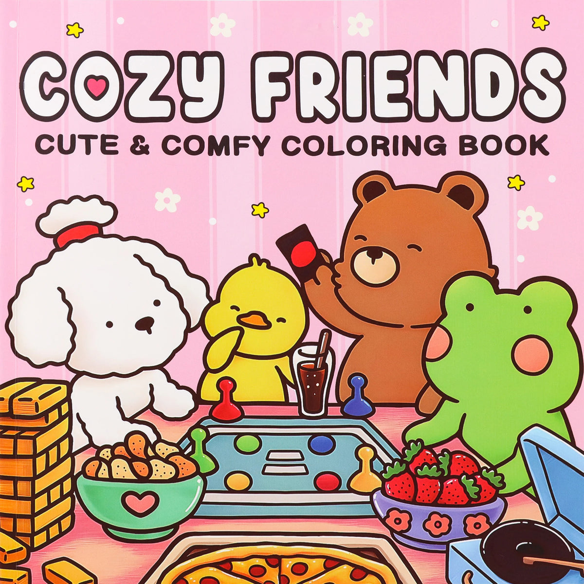 Cozy Japan Cute Coloring Book