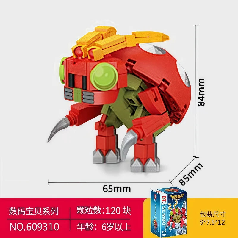 SEMBO Digimon Mini Building Block Figures