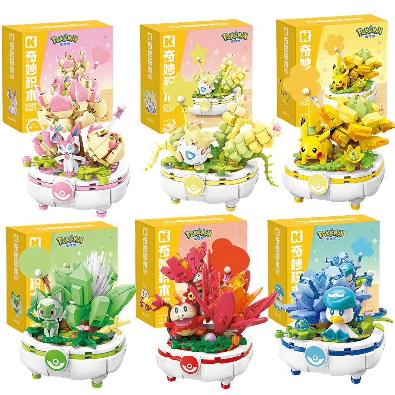 KEEPPLEY Pokémon Brick Model Collection
