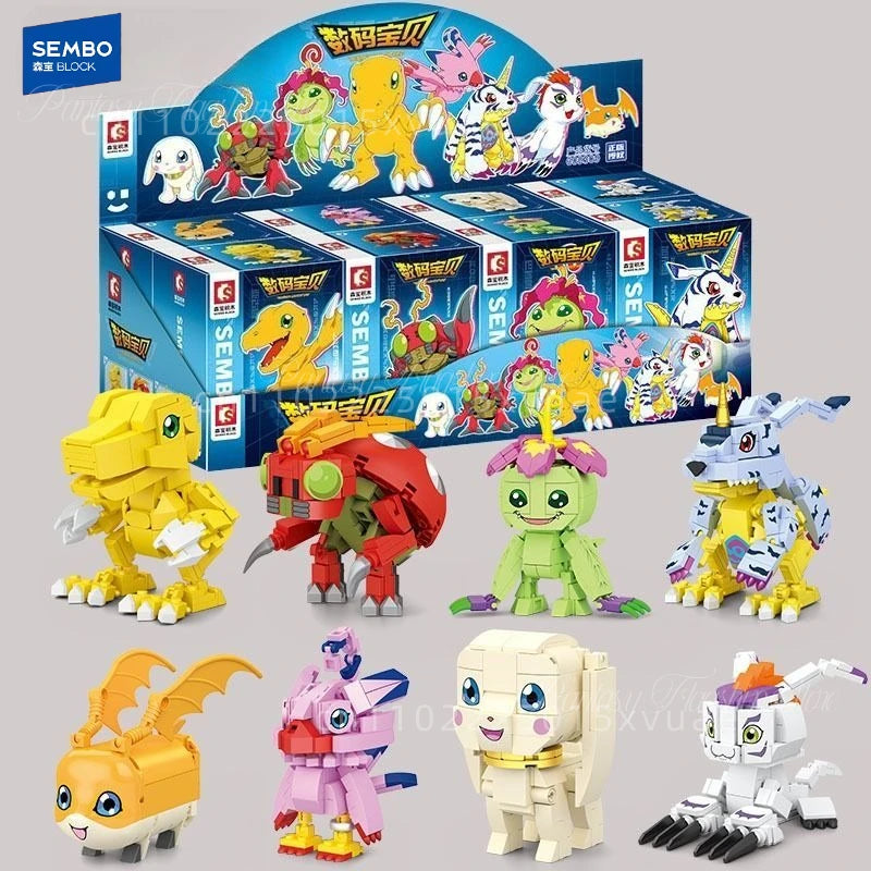 SEMBO Digimon Mini Building Block Figures