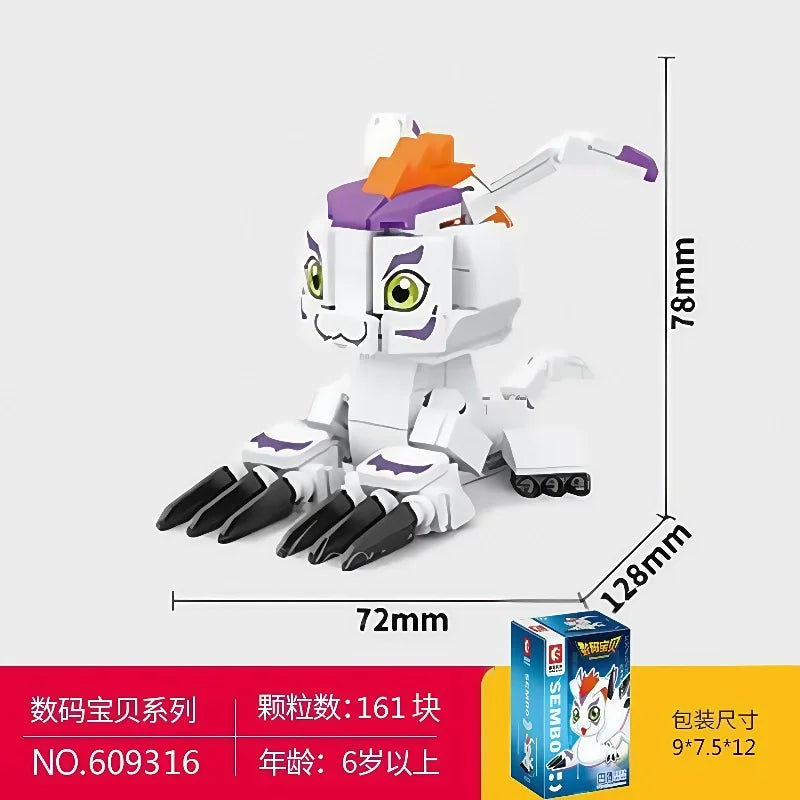 SEMBO Digimon Mini Building Block Figures