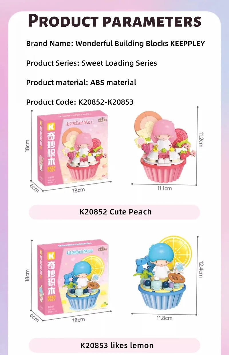 KEEPPLEY Sanrio Mini Building Block Collection