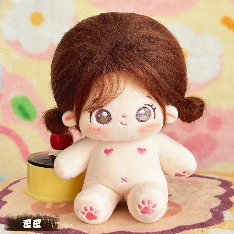 1PC 20cm Idol Doll Plush Sakura Monster Cotton Star Dolls Kawaii Stuffed Baby Plushies Dolls Toys Fans Collection Kids Girl Gift