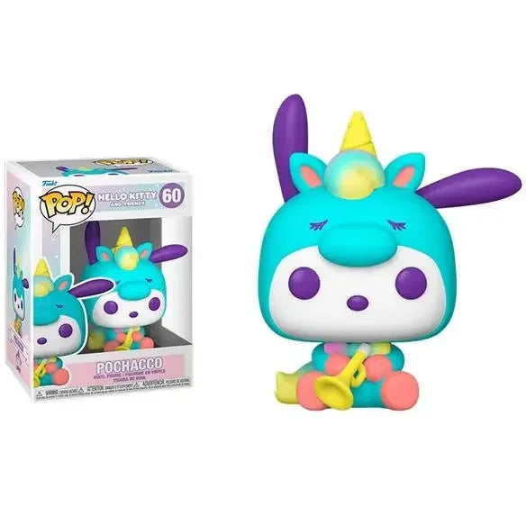 Funko POP Hello Kitty and Friends Cinnamoroll 59# Pochacco 60# Kuromi 62# My Melody 56# Kuromi 55# Hello Kitty 58#model Toy Gift